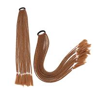 Parrucchino Sintetico Intrecciato 24 Pollici Coda Di Cavallo Con Anello Per Capelli Elastico Intrecciato Capelli Chignon Coda Di Cavallo Capelli-30,CN,1 PC