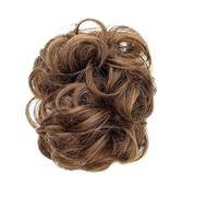 Parrucchino soffice chignon, chignon disordinato con clip ad artiglio | Lo stile soffice dello chignon offre un aspetto pieno ed elegante(Color3)