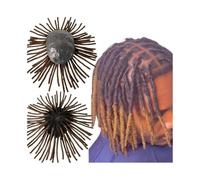 Parrucchino sulla fronte Parrucca da uomo con dreadlocks, T2/30, colore sfumato, base in pelle piena, 8 pollici, pezzi di capelli umani indiani(8x10)