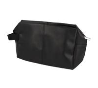 PARSA Beauty borsa trucco (aspetto pelle) - Pochette da viaggio per donne e uomini per la conservazione di articoli cosmetici.