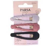 PARSA Beauty Fermagli per capelli in raso 3 Stück