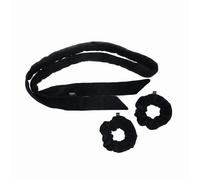 PARSA Beauty Hair Hero Beach Wave Styler per onde naturali, styling testurizzato e look da spiaggia, con 2 scrunchies, nero