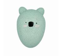 PARSA Beauty Nature Kids Spazzola Koala - Spazzola per capelli senza manico 3D in paglia di grano - Spazzola capelli per bambini a impatto climatico neutro senza tirare