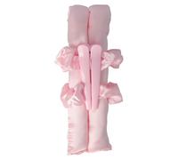 Parsa Beauty Strumento per arricciare capelli – Bigodini senza calore con srunchies e mollette – Rosa