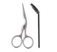 PARSA Beauty Styling set per sopracciglia - Con forbice e spazzola - Per rifinire, tagliare e modellare le taglia sopracciglia in modo preciso - Sopracciglia curate a casa
