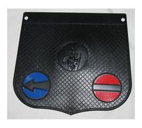 Parsaspruzzi San Cristofano con segnali per VESPA e LAMBRETTA