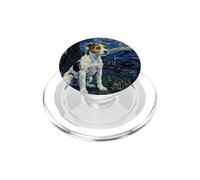 Parson Russell Terrier Cane Van Gogh Notte stellata PopSockets PopGrip per MagSafe