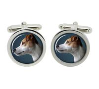 Parson Russell Terrier Gemelli In Scatola Cromo