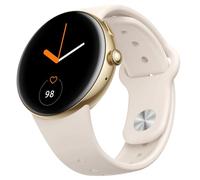 Parsonver Orologio Intelligente, Display AMOLED Sempre Attivo, Chiamate Bluetooth & AI, Cinturino Bicolore, Smartwatch con 120+ Sport, Monitoraggio Frequenza Cardiaca e Sonno (Champagne Gold, 43 mm)