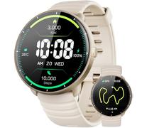 Parsonver Smartwatch GPS Integrato, 5 ATM Impermeabile Orologio da Nuoto per Piscina/Acque Aperte, Orologio Fitness con Display AMOLED, 100+ Sportive, Frequenza Cardiaca,Sonno (Grigio Francese, 42 mm)