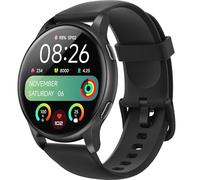 Parsonver Smartwatch Uomo Donna Con Chiamate Bluetooth, 5ATM Impermeabile per Nuoto, Orologio Fitness Con 100+ Sportive, Frequenza Cardiaca, SpO2, Sonno (Nero, 44 mm)