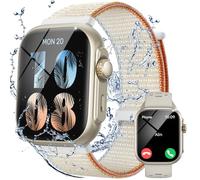 Parsonver Smartwatch Uomo Donna con GPS Integrato, Effettua/Risposta Chiamate, Orologio Smartwatch con 30M Nuoto Impermeabile, Contapassi, Cardiofrequenzimetro, Sonno, Fitness Tracker per Android iOS