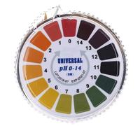PART STRIPS DI PROVA - ROLL STRIPS PH PH | Strisce Di Carta Di Prova PH Unversale | Ph Paper | PH Acido Alcalino Indicatore Di Carta | 5 M 0-14 PH PACCHIO PACCHIO ACIDO ACIDO ALKALINE PARTY PER TEST A