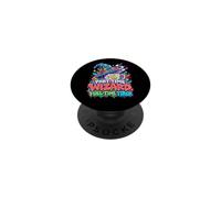 Part-Time Wizard Full-Time Tired Umorismo Caffè PopSockets PopGrip Adesivo