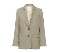 Part Two Blazer Single-Breasted Notch Lapel Regular Fit Rounded Corners, Vetiver, 42 Donna
