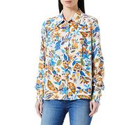 Part Two Camicia Sabila Maglietta Relaxed Fit, Blue Craft Flower, 46 Donna
