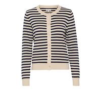 Part Two - Cardigan a Righe Bianco Grigio - - Knitwear - Donna - Multicolore - XL