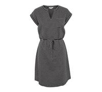 Part Two, ,Dresses ,Donna ,Multicolore ,M Abito a Righe Blu Navy con Scollo a V