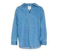Part Two - Oversized Denim Blouse Medium Blue - - Blouses & Shirts - Donna - Blu - S