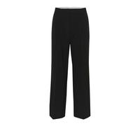 Part Two - Pantaloni a Gamba Larga con Pieghe Stirate - - Trousers - Donna - Nero - L