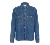 Part Two Payaspw - Camicia da Donna, Medium Blu Denim, 48