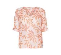 Part Two Popsypw Women's Relaxed Fit-Pantaloncini a Maniche Corte Camicia da Donna, Potpourri Delicate Leaf, 42