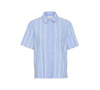 Part Two Reneepw Regular Fit Shirt Camicia, Marina Blue And White Stripe, 50 Donna