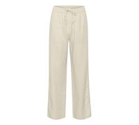 Part Two Women's Pants High-Waisted Regular Fit Wide Legs Drawstring Waistband, Pantaloni da Donna, French Oak,