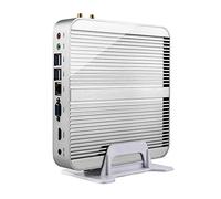 Partaker Fanless Mini PC, Desktop Computer, Windows 11 or Linux Ubuntu, Intel Core I5 8250U/8259U, B1, VGA, HD, 4 x USB3.0, 2 x USB2.0, LAN, WiFi, 16GB RAM 256GB SSD