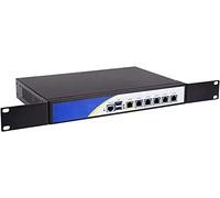 Partaker Firewall Hardware, OPNsense, VPN, Network Firewall Appliance, Soft Router, Intel Celeron 4 Cores J4125, 6 x Intel I226-V 2.5Gbe, R3, COM, VGA, With Fan, AES-NI, NO RAM, NO Storage, NO System
