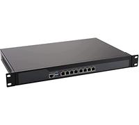 Partaker Firewall, VPN, 1U Rackmount Firewall, Network Security Appliance, Router PC, 8 Intel Gigabit LAN Core I7 2640M, R14, Com, VGA, with Fan,(4GB RAM,128GB SSD)