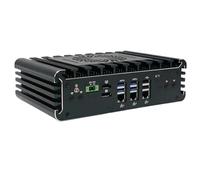 Partaker Industrial PC, Mini Computer, IPC, Windows 11 or Linux Ubuntu, Intel Core I3 1115G4, PA-3126, 3 x I225-V 2.5Gbe LAN, HDMI, DP, 6 x COM, 2Pin Phoenix, 16 Way GPIO, 16GB RAM 256GB SSD