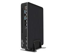 Partaker Mini Desktop PC, Micro Computer,Powerful Mini PC with Intel Core i3-9100F 4-Core Processor, 8GB DDR4 240GB SSD, GTX1050Ti, 4K, Dual Monitor Capable, WiFi, Bluetooth, Win10 Pro