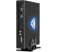 Partaker Mini Gaming PC,Desktop Computer,Powerful Mini PC with Core i5 10400F Hexa Core Processor, 32GB DDR4 240GB SSD 1TB HDD, GTX1050Ti, 4K, Dual Monitor Capable, WiFi, Bluetooth, Win10 Pro