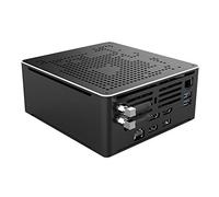 Partaker Powerful Gaming Computer, Intel Xeon E-2186M, Desktop PC, 6 Cores 12 Threads, Fan Mini PC, Windows 11 Pro, 2xNICs, 4xUSB 3.0, 2xUSB 2.0, HD/DP Port,8GB Ram 240GB SSD