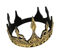 Parte 1: Costume Re Oscuro per Uomo,Copricapo Scuro Ispirazione Vintage - Parte 3: Copricapo per Eventi Festivi - per Feste in Costume, Eventi a Tema, Produzioni Cinematografiche, Carnevale, Creator d