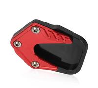 Parte cavalletto laterale Piastra Di Supporto Per Pad Estensione Per Cavalletto Laterale Per Per Moto Per CFMOTO 650TR-G Tutto L'anno(Red)