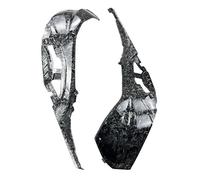 Parte del cappuccio Copertura Laterale Del Serbatoio Carburante Per Moto Protezione Della Carenatura Protettiva Accessori Per BMW S1000 RR 2019-2023(Black)