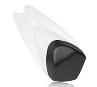 Parte del cappuccio Posteriore Passeggero Duro Coprisedile Cowl Carena Per Honda CBR500R CBR 500 2012 2013 2014 2015 Accessori Moto(White)