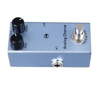 Parte del Pedale Effetti, Pedale Effetti per Chitarra Elettrica di Tipo Singolo Lega di Alluminio Regolazione Precisa Portatile Facile da Usare per Esercitarsi (Coro analogico(07))