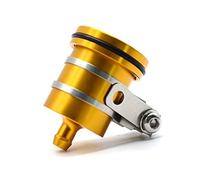 Parte del serbatoio Universale Del Motociclo Serbatoio Liquido Dei Freni Frizione Olio Tazza Fluido Per YAMAHA FZR250 FZR400 FZ600 FZ1000 FZR 250 400 FZ 600(Gold)