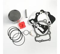 Parte della guarnizione Cilindro Pistone Guarnizione Top End Kit Per HONDA XR400R TRX400EX 1999-2014 2013 2012 2011 2010 2009 2008 Big Bore 85mm Alluminio(Piston with gasket)