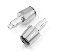 Parte della moto Accessori Moto 7/8 "22MM Manopole Per Manubrio Ends Handle Bar Grip End Cap Plug Per HONDA HORHET CB1300 CB 1300 ABS 2003-2010(Silver)