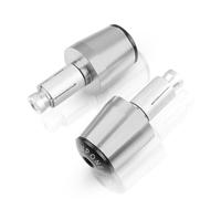 Parte della moto Accessori Moto Manopole Manubrio End Handle Grip Bar Cap Plug Per Honda CB1100 CB1100RS CB1100EX CB 1100 1100RS 1100EX(Silver)