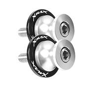 Parte della motocicletta 6MM Accessori Moto Forcellone Bobine Slider M6 Viti Per Supporto Per YAMAHA X MAX XMAX 125 200 250 300 400 X-MAX Tutti Gli Anni(Silver)