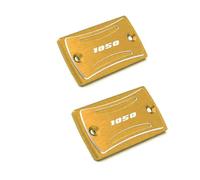 Parte della motocicletta Accessori Per Motociclette Coperchio Serbatoio Fluido Cilindro Frizione Freno Anteriore In Alluminio CNC Per SUZUKI V-STROM 1050 1050XT VSTROM 2020-2021(Gold)