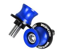 Parte della motocicletta Supporti Cavalletto Laterale Da 6 MM Forcellone Posteriore Per YAMAHA YBR 125 250 YBR125 YBR250 2005-2025 2022 2021 2020 2019(Blue2)