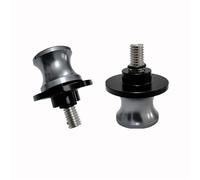 Parte della motocicletta Supporti Cavalletto Laterale Scorrevole Forcellone Posteriore 6mm Per Yamaha MT07 MT09 MT10 MT15 MT 07 09 10 SP FZ09 FZ07(Silver)