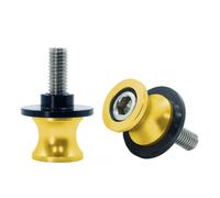 Parte della motocicletta Supporti Forcellone Posteriore 8 Mm Viti Cavalletto Accessori Per KAWASAKI Z 800 Z800 Tutti Gli Anni(Jaune)