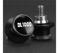 Parte della motocicletta Supporto Cavalletto Laterale Scorrevole 8 Mm Forcellone Posteriore Per SUZUKI DL1000 V-STROM DL 1000 2002-2016 2015 2014 2013(BlackGray)